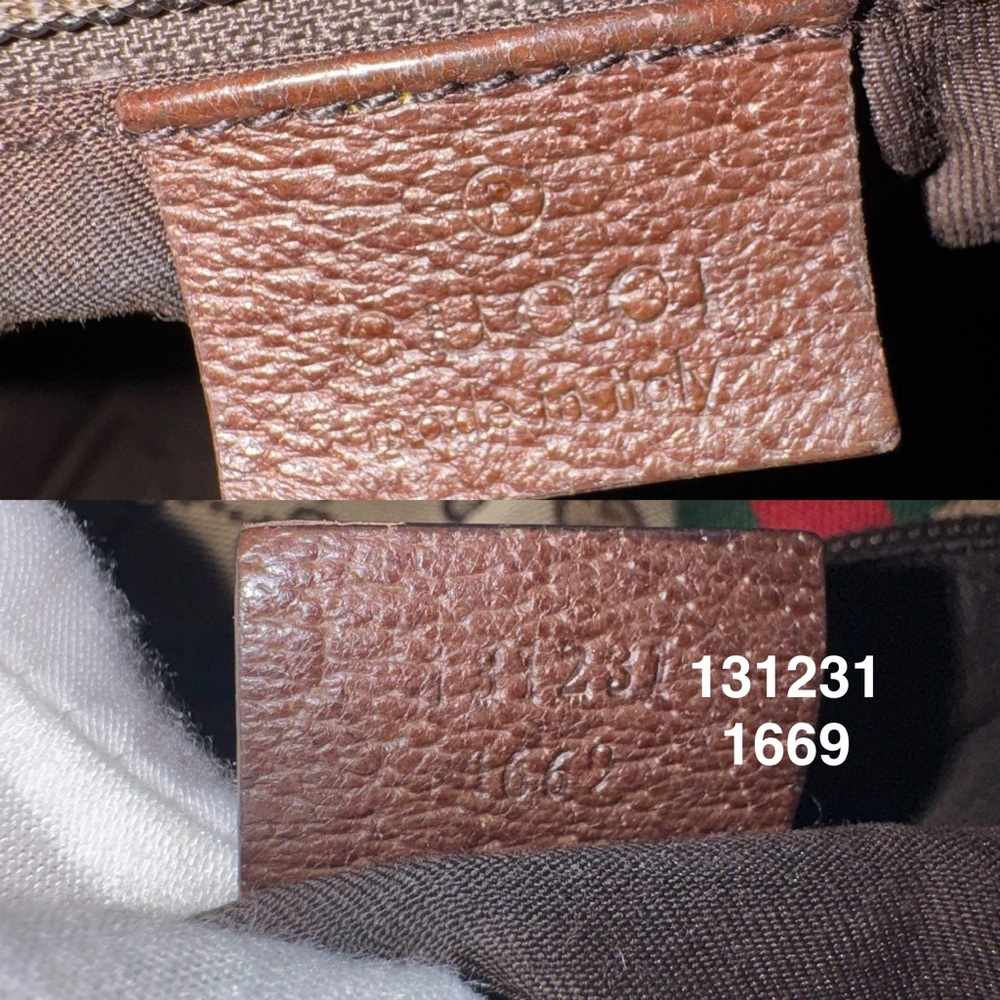 ✨Gucci GG Canvas Leather Tote Bag – Beige/Brown ✨ - Picture 16 of 17